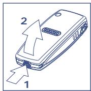 ALCATEL-LUCENT OT-511 - Retirer la batterie - 1