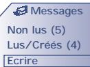 ALCATEL-LUCENT OT-511 - Ecrire un message texte - 3