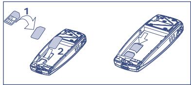 ALCATEL-LUCENT OT-511 - Insérer et extraire la carte SIM (1) - 1
