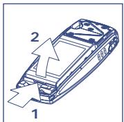 ALCATEL-LUCENT OT-511 - Retirer la batterie - 2