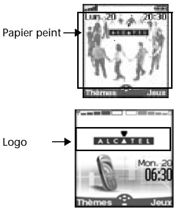 Papier peint Thèmes Jeux Logo ALCATEL Mon. 20 06:30 Thèmes Jeux