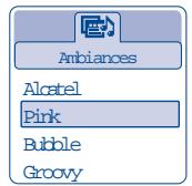 ALCATEL-LUCENT OT-735 - Ambiances - 1