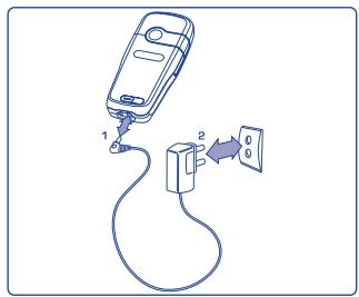 ALCATEL-LUCENT OT-735I - Charger la batterie - 1