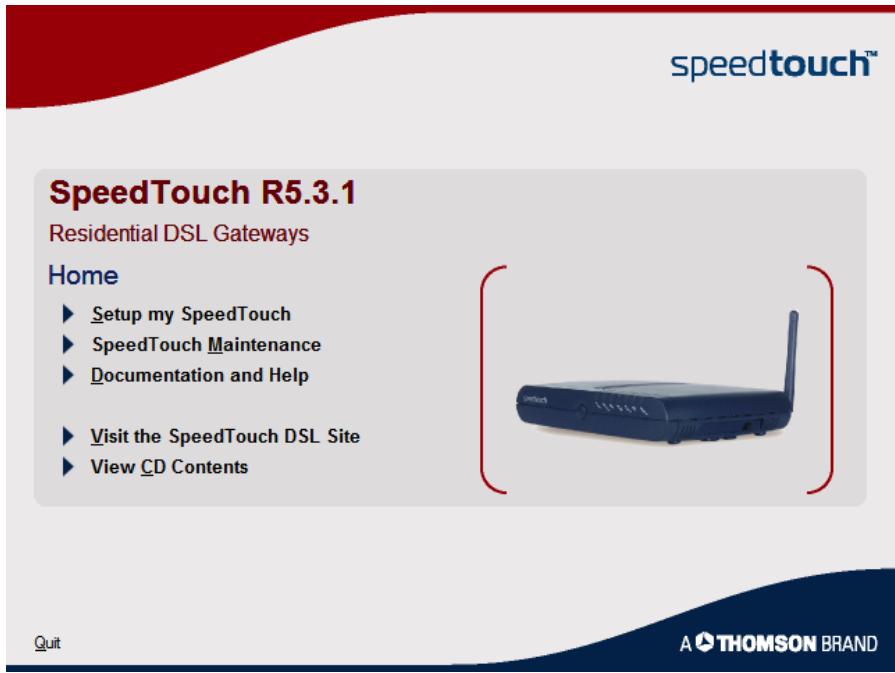 ALCATEL-LUCENT SPEEDTOUCH 516 - Le CD d'installation du SpeedTouch™ - 6