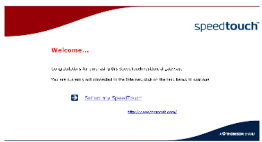 ALCATEL-LUCENT SPEEDTOUCH 585 - Installation aisée basée sur le web - 2
