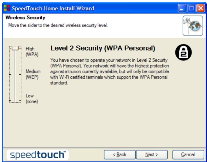 ALCATEL-LUCENT SPEEDTOUCH 585 - Sécurité sans fil - 1