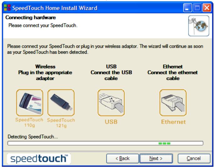 ALCATEL-LUCENT SPEEDTOUCH 585 - Lancement de l'assistant d'installation domotique - 4