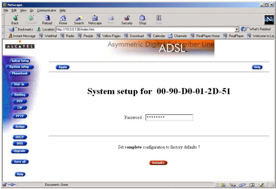 ALCATEL-LUCENT SPEEDTOUCH HOME - Proceed as follows: - 1