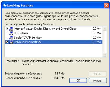 ALCATEL-LUCENT 546 - UPnP™ sur les systèmes Windows XP - 6