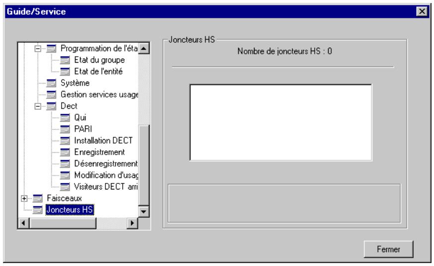 ALCATEL-LUCENT 4059 - Mise hors service d'une ligne extérieure defectueuse - 1