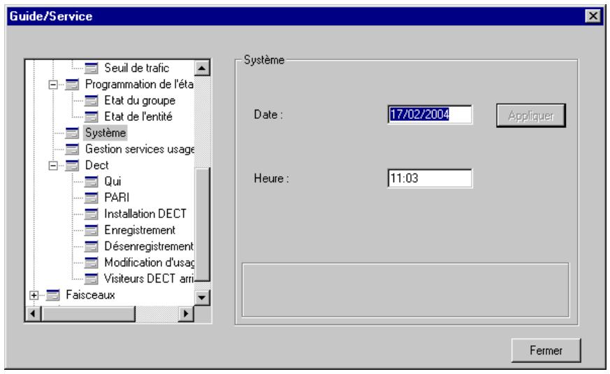 ALCATEL-LUCENT 4059 - Date - heures - 1