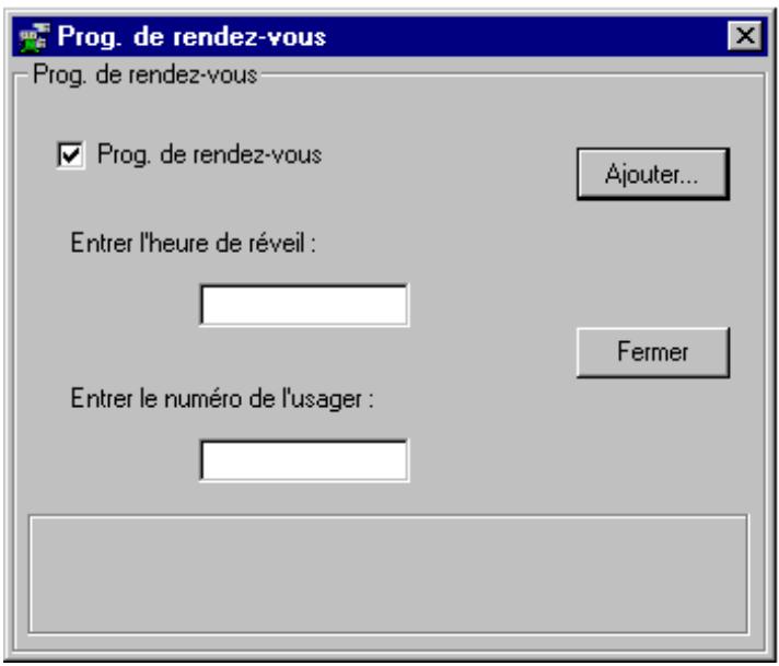 ALCATEL-LUCENT 4059 - Programmation de rendez-vous - 1