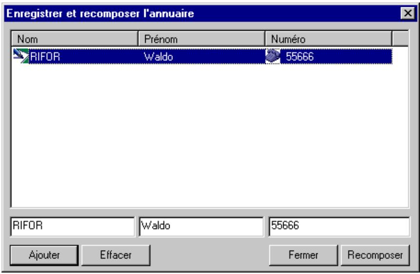 ALCATEL-LUCENT 4059 - Programmation du repertoire individuel - 1