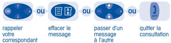 ALCATEL-LUCENT 4074 H - Lire les messages laissés en votre absence - 2