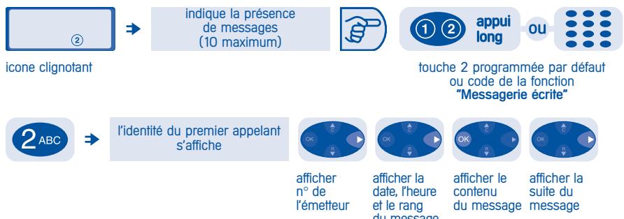 ALCATEL-LUCENT 4074 H - Lire les messages laissés en votre absence - 1