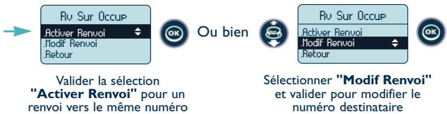 ALCATEL-LUCENT MOBILE 100 - Effectuer un autre type de renvoi - 2