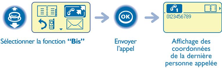 ALCATEL-LUCENT MOBILE 100 REFLEXES - Rappeler le dernier n° composé (bis) - 1