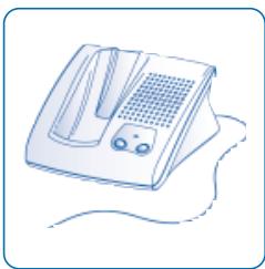 ALCATEL-LUCENT MOBILE 100 REFLEXES - Le chargeur "Dual Desktop" comporte : - 1