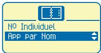 ALCATEL-LUCENT MOBILE 100 REFLEXES - Appeler votre correspondant par son nom (annuaire de l'entreprise) - 7