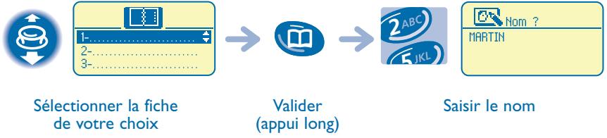 ALCATEL-LUCENT MOBILE 100 REFLEXES - Programmer votre repertoire personnel (N° Individuel) - 2