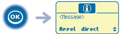 ALCATEL-LUCENT MOBILE 100 REFLEXES - Lire les messages laissés en votre absence - 3