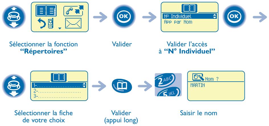 ALCATEL-LUCENT MOBILE 100 REFLEXES - Programmer votre repertoire personnel (N° Individuel) - 1