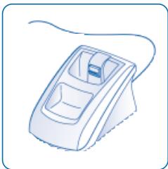 ALCATEL-LUCENT MOBILE 100 REFLEXES - Le chargeur "Basic Desktop" comporte : - 1