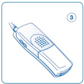 ALCATEL-LUCENT MOBILE 100 REFLEXES - Mettre en place la batterie - 3