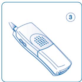 ALCATEL-LUCENT MOBILE 200 REFLEXES - Mettre en place la batterie - 1