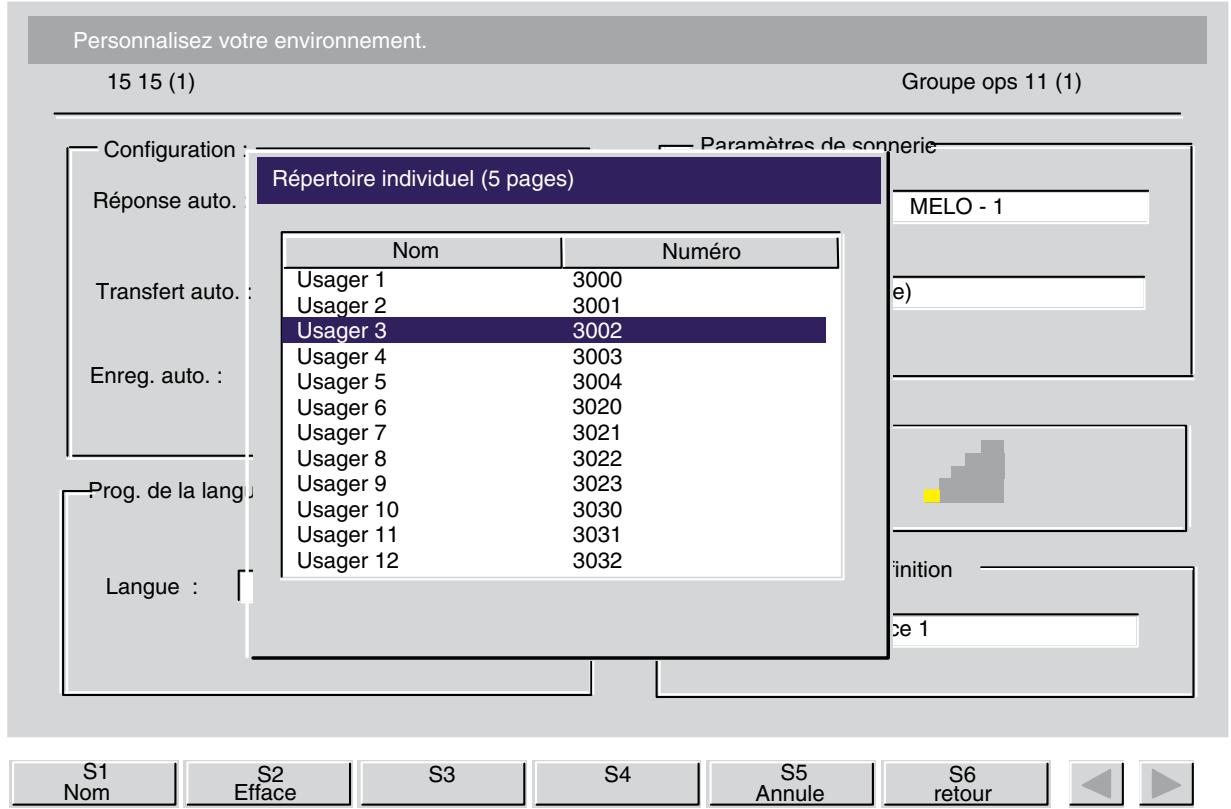 ALCATEL-LUCENT 4049 - Programmation du répertoire individuel - 1