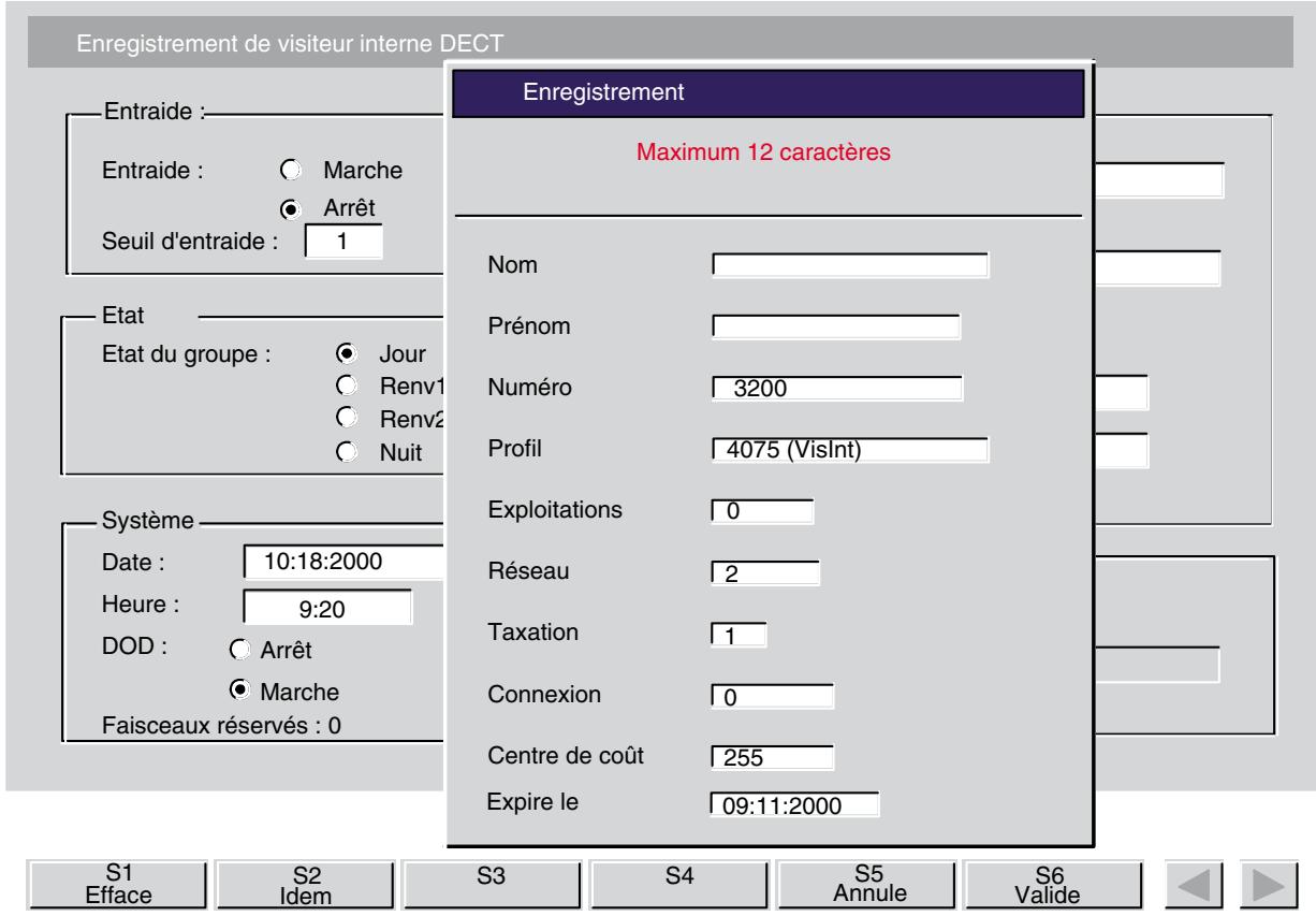 ALCATEL-LUCENT 4049 - Visiteur interne - 2