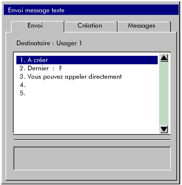 ALCATEL-LUCENT 4049 - Messages personnels ou messages libres - 1