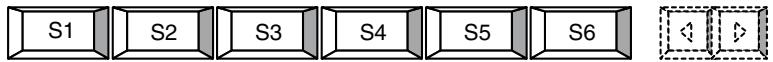ALCATEL-LUCENT 4049 - Touches de fonction - 1
