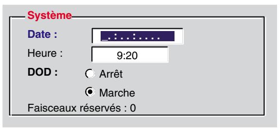 ALCATEL-LUCENT 4049 - Modification de la date et de l'heure - 1