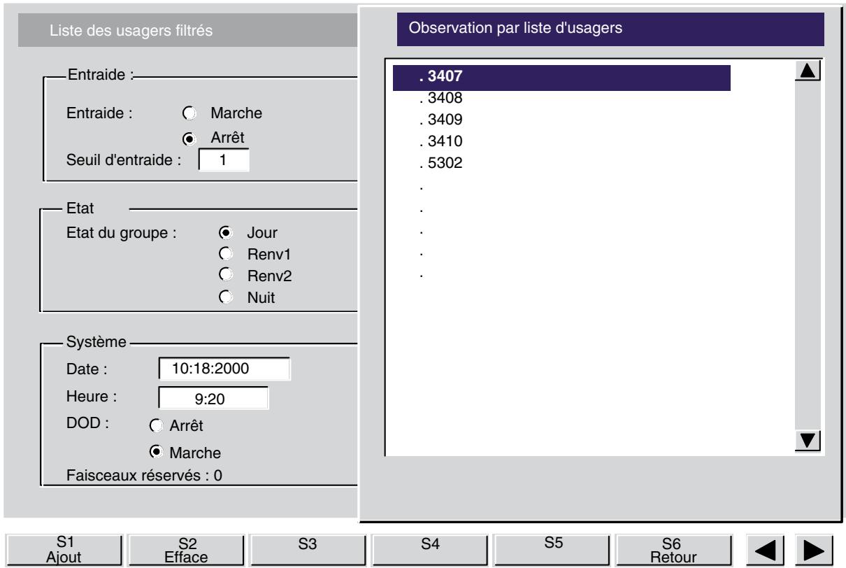 ALCATEL-LUCENT 4049 - Liste de filtrage - 1