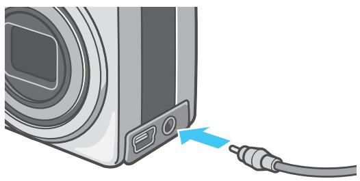 RICOH CAPILO RX - Branchez fermement le cable AV dans la sortie video. - 1
