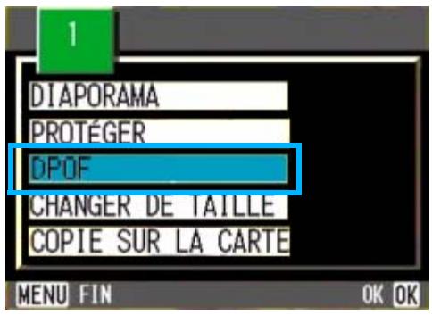 RICOH CAPILO RX - Paramétrage de toutes les images fixes au format DPOF - 1