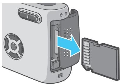 RICOH CAPILO RX - Retrait de la carte mémoire SD - 3