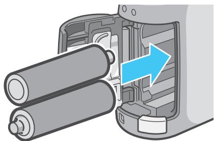RICOH CAPILO RX - Utilisation des piles - 3
