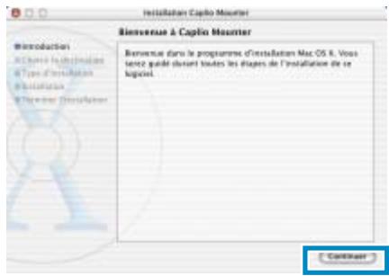 RICOH CAPILO RX - Cliquez sur [Continuer]. - 1