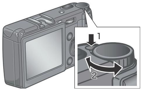 RICOH GR DIGITAL - Utilisation du/selecteur de Mode - 1