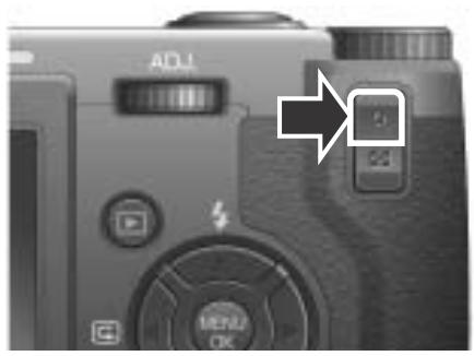 RICOH GR DIGITAL - Appuyez sur la touche Q (Agrandissement). - 1