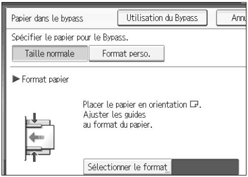 RICOH MP C4500 COPY DOCUMENT SERVER REFERENCE - [Utilisation du Bypass] - 1