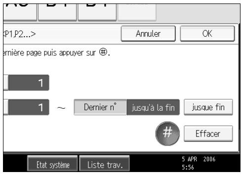 RICOH MP C4500 COPY DOCUMENT SERVER REFERENCE - Modification de la position du tampon - 4