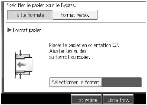 RICOH MP C4500 COPY DOCUMENT SERVER REFERENCE - Lors de la copie sur du papier de format ordinaire - 1