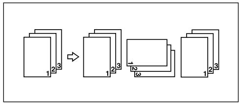 RICOH MP C4500 COPY DOCUMENT SERVER REFERENCE - Tri avec rotation - 1