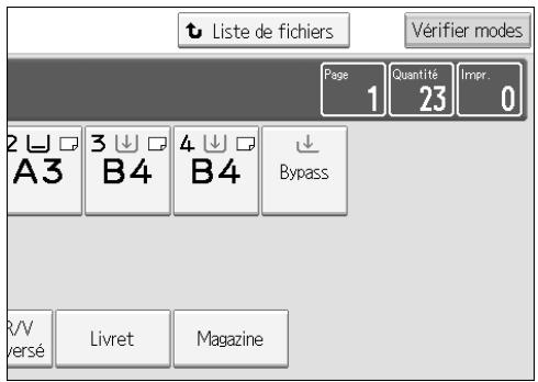 RICOH MP C4500 COPY DOCUMENT SERVER REFERENCE - Impression d'un document stocké - 2