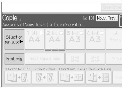 RICOH MP C4500 COPY DOCUMENT SERVER REFERENCE - Travail prédéfini - 1