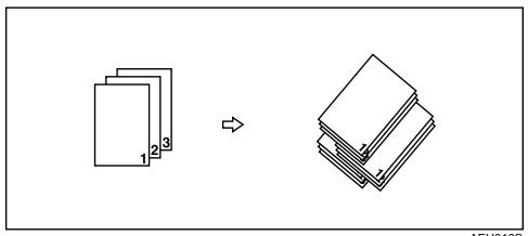 RICOH MP C4500 PRINTER REFERENCE - Assemblage avec décalage - 1