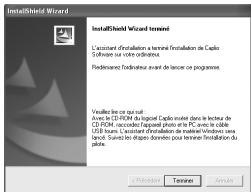 RICOH R8 - Cliquez sur [terminer]. - 1